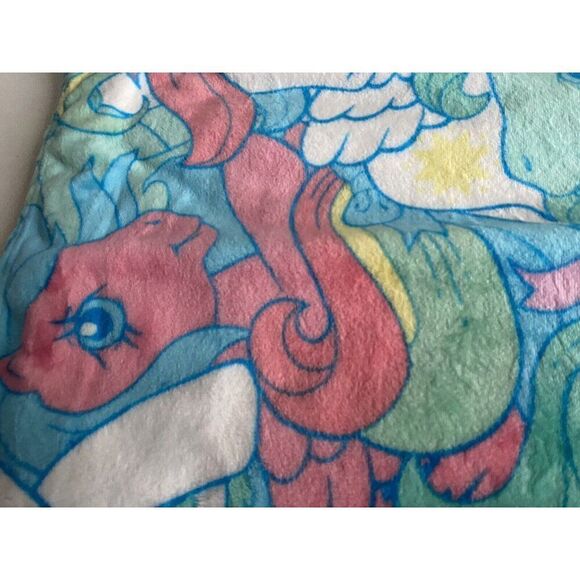 My Little Pony Soft Plush Throw Blanket 50 X 70” Silk Touch Rainbow NEW - Picture 11 of 16